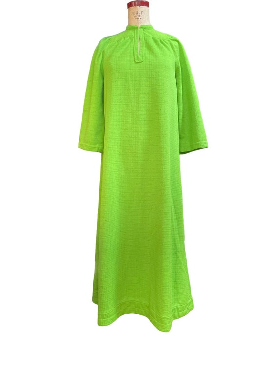 Unbranded Women's Rounded Neck Midi Dress Long Sl… - image 1