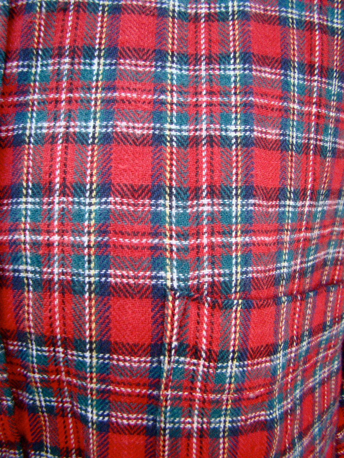 red flannel lumberjack