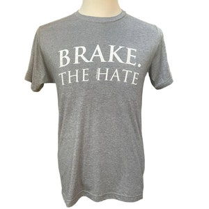 Tultex Pre-shrunk Mens T-Shirt Gray Crewneck Short Sleeve Graphic Tee Stretch M