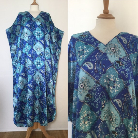 Vintage 60s / Maxi / Kaftan / Tent / Festival / W… - image 1