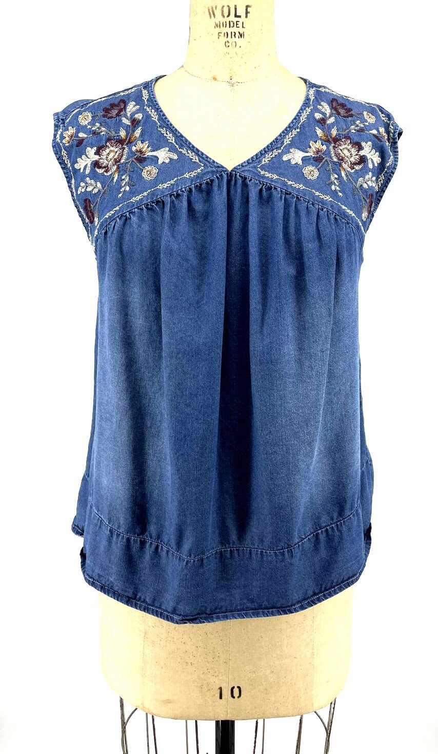 peasant top sleeveless