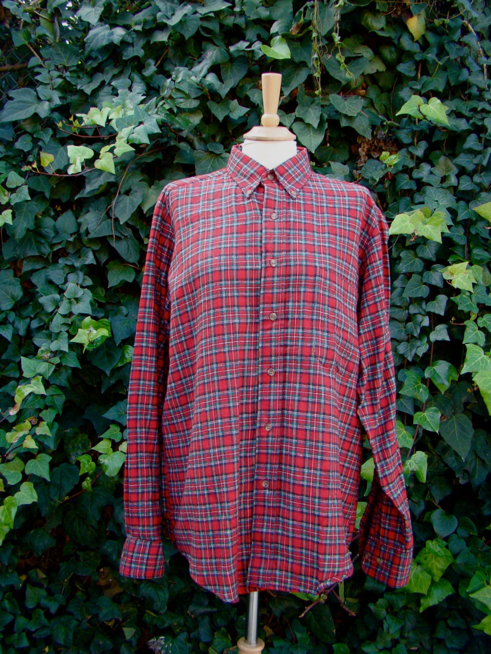 red flannel lumberjack