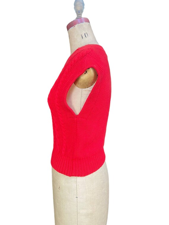 Liz Claiborne Womens Sweater Cable Knit Button De… - image 4