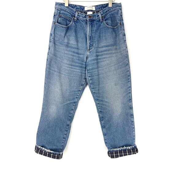 L.L. Bean Mens Vintage Double L Natural Fit Denim Blue Jeans 34x30