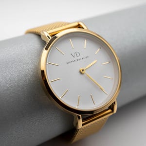 Gift for her | Wrist Watch for Women | Rose Gold Watch | Silver Watch | Minimalist Watch | Jewelry | Round Watch | Gold Watch | Gift for mom