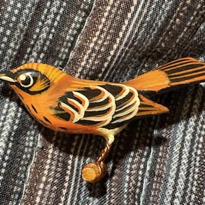 Takahashi Bird Pin - Etsy