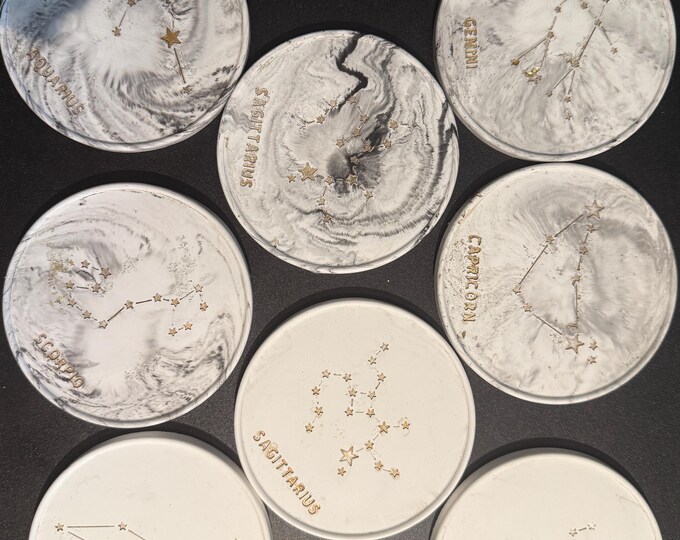 zodiac coasters