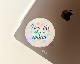 Life of a Showgirl Opalite Sticker | Glossy Holographic Decal for Laptops, Notebooks, or Water Bottles | Waterproof Vinyl Stickers