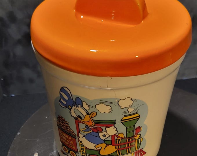 Vintage 1970s Donald Duck Cookie Jar