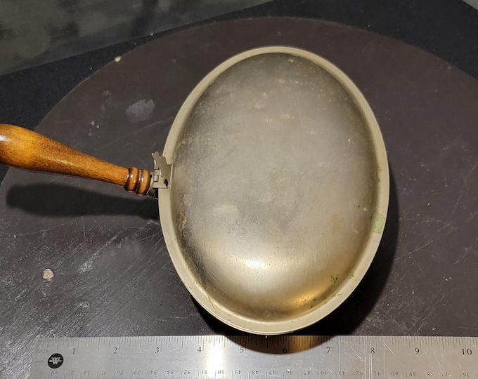 Vintage Silver-Plated Silent Butler: Mid-Century Crumb Catcher