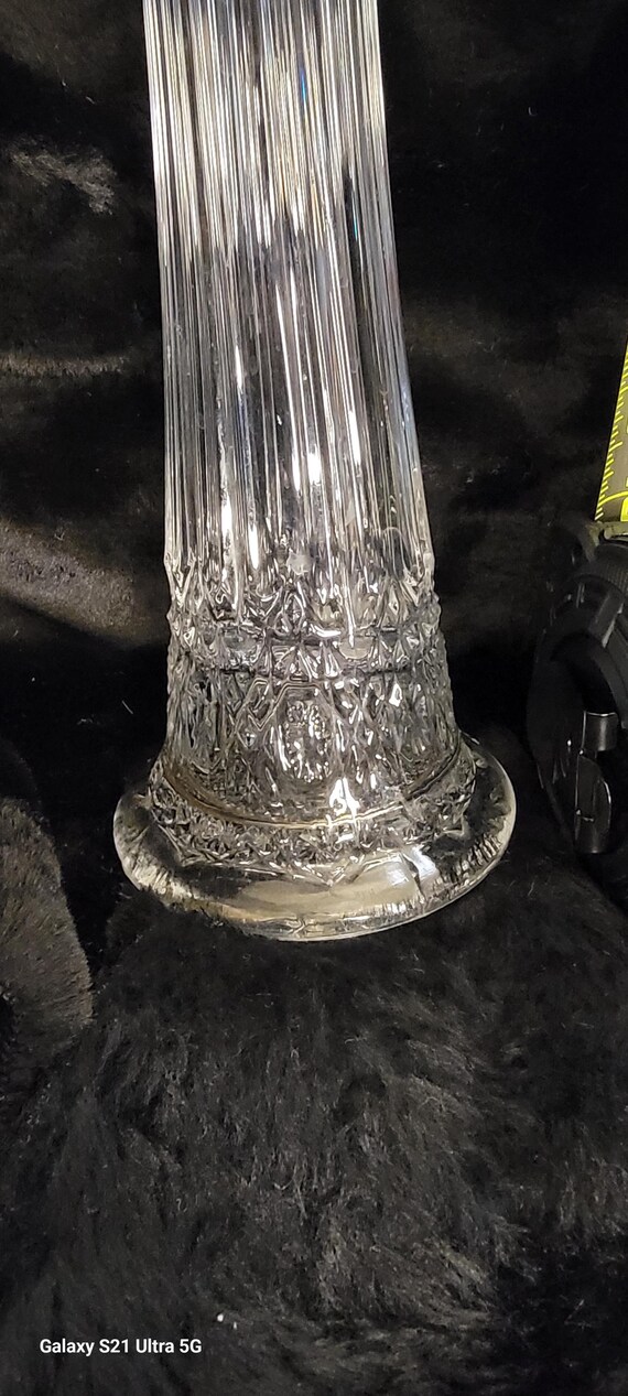 ヴィンテージクリスタル花瓶 - Etsy 日本