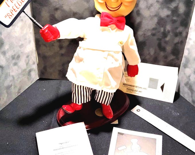 Vintage Mr. Speedee McDonald’s 40th Anniversary Doll 1995 – Original McDonalds Mascot Collectible with Tags
