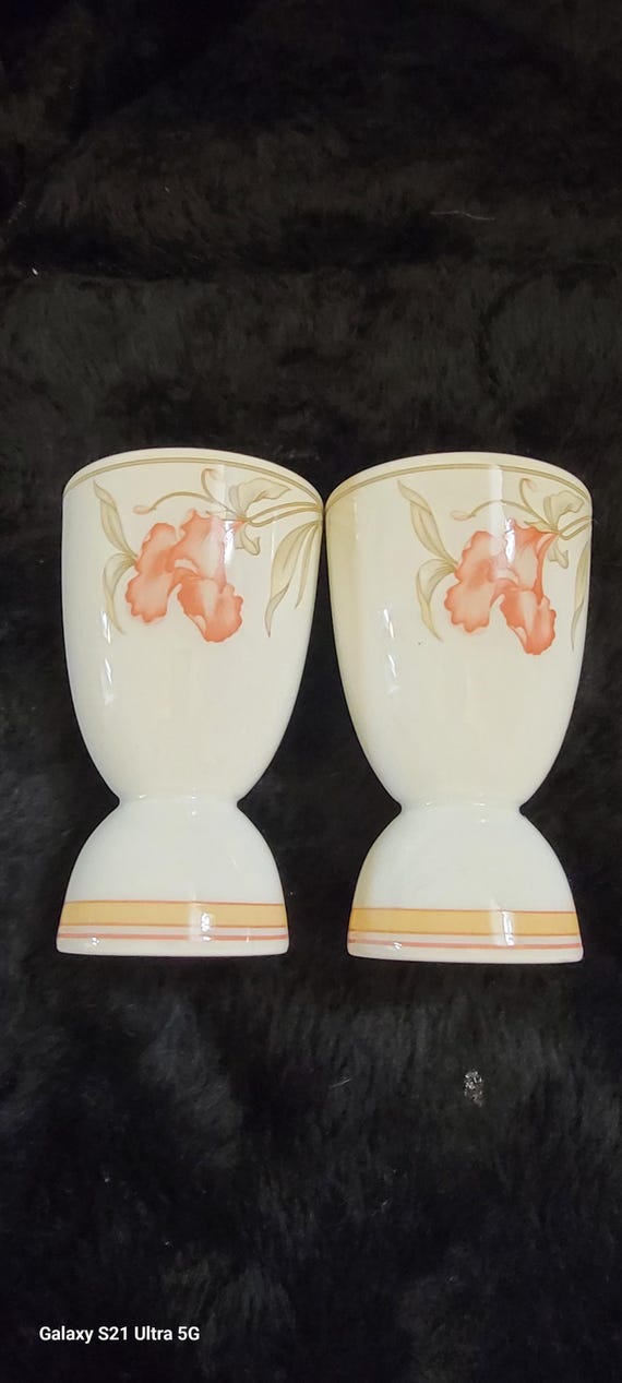 Pair Vintage Egg Cups