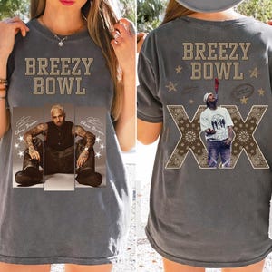 Chris Brown Tour Breezy Bowl XX V2 Vintage Comfort Farben Hemd, Konzert Retro 2025 Hemd, Chris Brown Grafik-T-Shirt, Musiktour Y2k T-Shirt