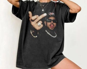Chris Brown Vintage Middle Finger Vintage Unisex Shirt, Concert 2025 Shirt, Chris Brown Breezy Bowl XX Graphic Tee, Music Y2k TShirt