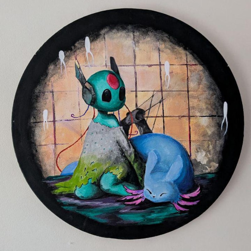 Rain World Rivulet Plush - Etsy