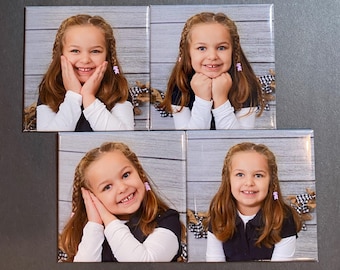 Custom Photo Magnets: Personalized Fridge Decor, Birthday, Keepsake,  Valentines Day Gift