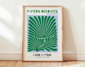 Henri Matisse Natur Druck: Modernes Französisches Poster, Florale Schlafzimmer Wanddeko