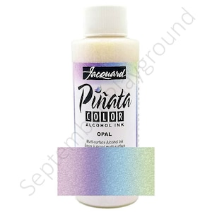 Jacquard, Piñata Color, Alcohol Ink, Opal Alcohol Ink, 4 fl oz, Iridescent Alcohol Ink, Color Shifting Alcohol Ink, Rainbow Alcohol Ink