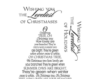 mse my sentiments exactly clear stamps christmas oh christmas tree lyrics included - Oh Christmas Tree How Lovely Are Your Branches Lyrics mse my sentiments exactly clear stamps christmas oh christmas tree lyrics included - Oh Christmas Tree How Lovely Are Your Branches Lyrics