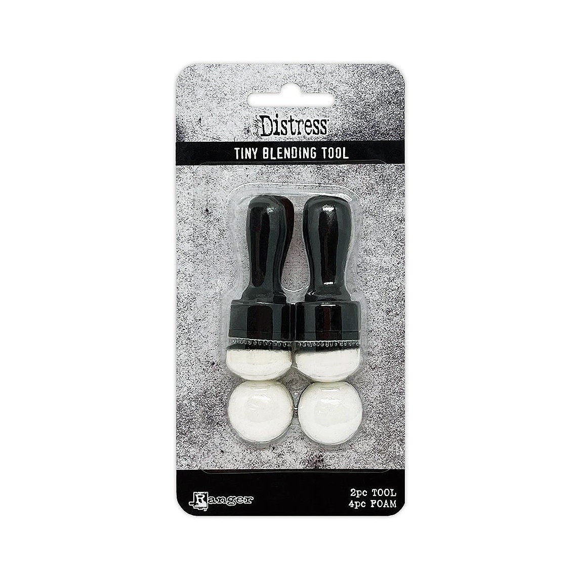 Poignée Mélangeur Détresse Papier Cartonné Outil De Mélange Encre Mini Applicateur Avec Poignées Et Éponges Pour Scrapbooking