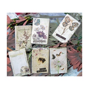 Prima, vlinders, luciferdoosjes, doosversieringen, Jodie Lee, lucifersdoosversieringen, feeën, engelen, bloemen, vrouw, zoete inspiratie