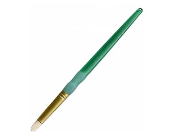 Crafter's Choice, pinceau pochoir, pinceau soies blanches, pinceau dôme, 1/4 po., pinceau dôme pochoir, applicateur d'encre, applicateur de peinture, peinture