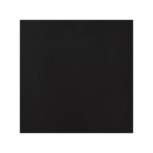 Cartulina AC, Primarios, Cartulina negra, 2 x 12', Textura, Peso de cubierta de 80 libras, Calidad, Versátil, Más oscuro, Negro azabache, Tono, Carbón