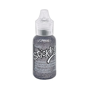 Ranger, colle pailletée Stickles, colle pailletée graphite, colle pailletée grise, ajouter de la dimension, ajouter de l'éclat, paillettes gris acier, paillettes ardoise