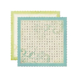 My Mind's Eye、So Sophie、Savvy、2 x 12 インチ カードストック、Never Enough、All Together Alpha、グランジ、ダイカット エッジ、ランダム文字、花