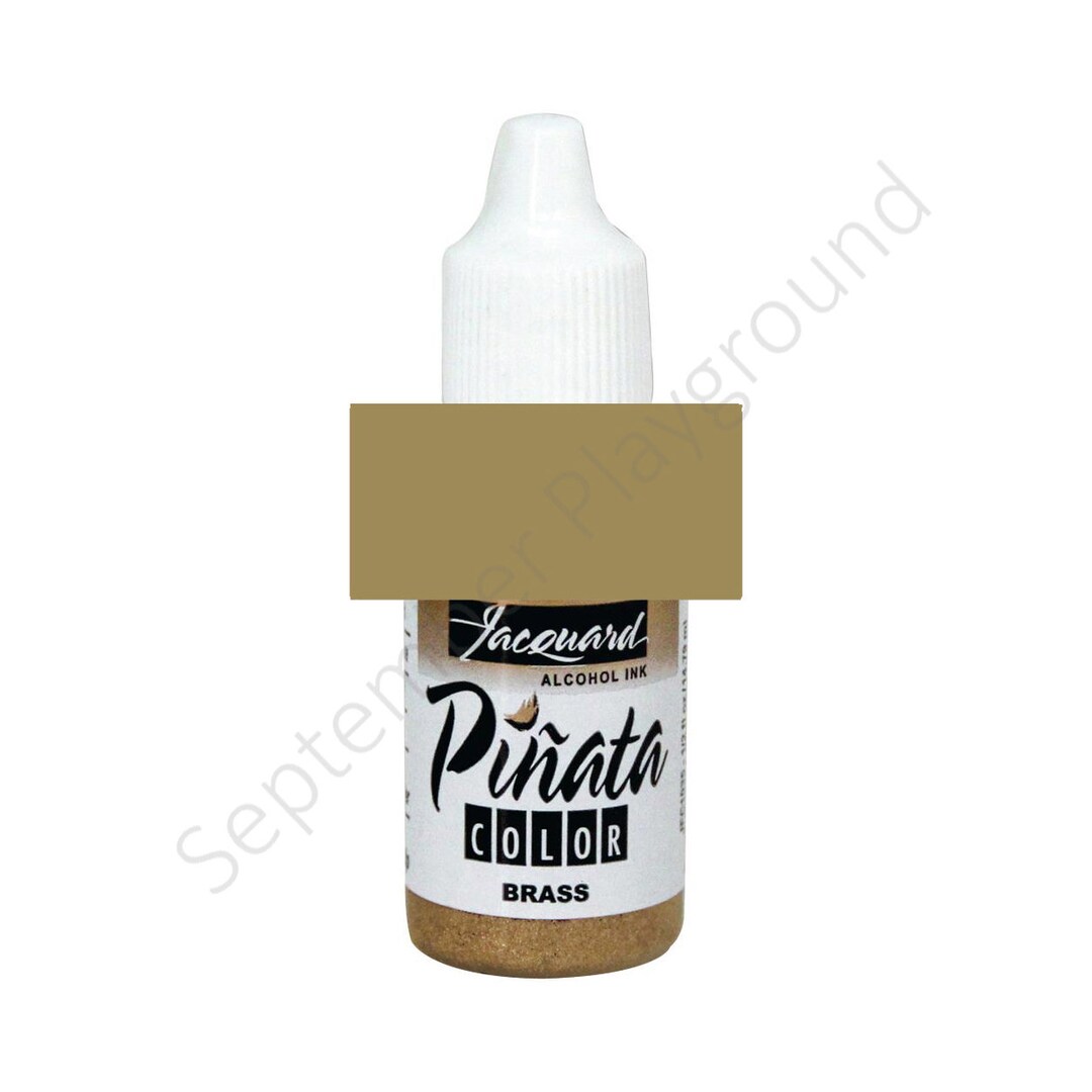 Jacquard, Piñata Color, Alcohol Ink, Brass Alcohol Ink, .5 Fl Oz ...