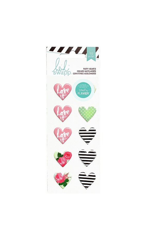 Puffy Heart Stickers