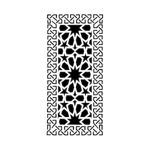 Vraiment super pochoirs, bordure celtique de fleurs, pochoir 4 x 9 pouces, arrière-plan, superposition, réutilisable, étoiles, floral, modèle de fleur, cadre, polyvalent