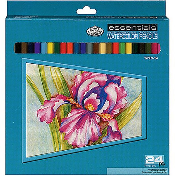 Royal & Langnickel Essentials Couleur Crayons Set 24 couleurs assort 