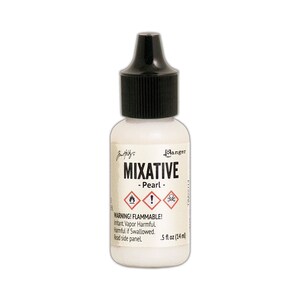 Ranger, Tim Holtz, inchiostro alcolico, inchiostro alcolico metallizzato, perla, .5 fl oz, inchiostro alcolico perlescente, inchiostro alcolico crema, inchiostro guscio d'uovo