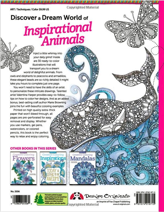 Creative Coloring - an Adult Coloring Book with Inspirational