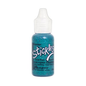 Ranger, Stickles Glitter Glue, Cayman Blue Glitter Glue, Blue Glitter Glue, Turquoise Glitter Glue, Add Dimension, Add Sparkle
