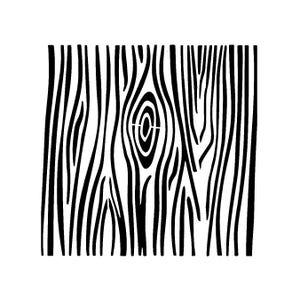 Stencil davvero fantastici, stencil venature del legno 4, 5x5", stratificazione, sfondo, riutilizzabile, assi di legno, venature, pannelli, compensato, corteccia d'albero, falegname