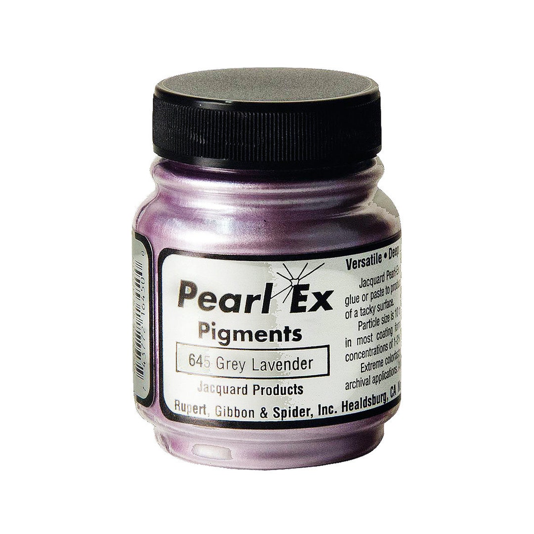 Jacquard Pearl Ex Pigment Powder - Grey Lavender Mica Powder For Resin, Paint, Clay & Crafts