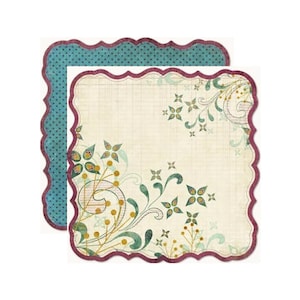 My Mind's Eye、So Sophie、Graceful、2 x 12 インチ カードストック、Sweet Chic、Splendid Swirl、Grunge カードストック、Vintage Ledger、ダイカット ペーパー