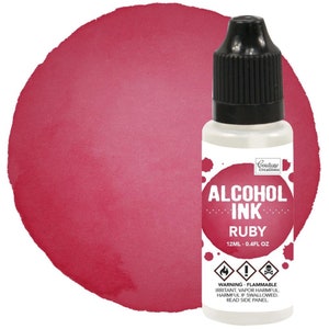 Marabu Alcohol Ink Set 3 038 Ruby Red