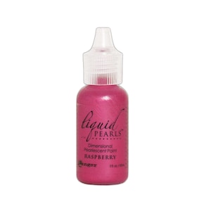 Ranger, Perlas líquidas, Pintura perlada, Frambuesa, Pintura rosa, Pintura rosa oscuro, Perlas líquidas rosas, Añadir dimensión, Añadir textura, Esponjoso