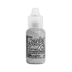 Ranger, Stickles Glitter Glue, Silver Glitter Glue, Metallic Glitter Glue, Add Dimension, Add Sparkle, Silver Stickles, Chrome