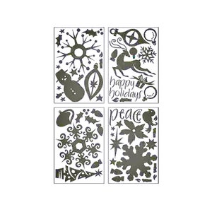 BasicGrey, Figgy Pudding Collection, Holiday Chipboard, Christmas Chipboard, Winter Embellishments, Gift Tags, Snowman, Snowflakes, Stars