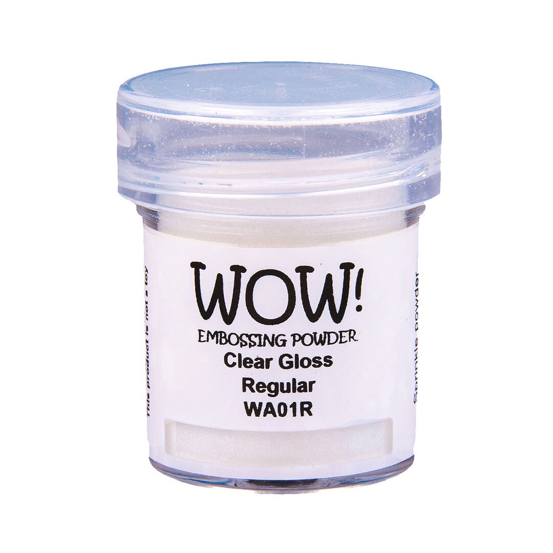 WOW! Embossing Powder, Clear Gloss Powder, Regular Embossing Powder ...