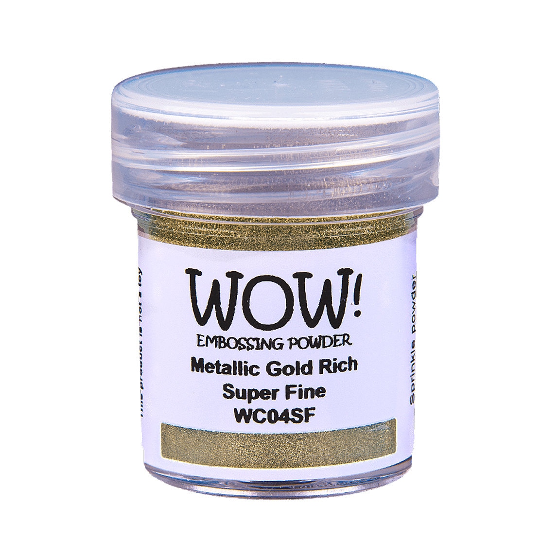 WOW! Embossing Powder, Metallic Gold Rich Powder, Super Fine Embossing ...