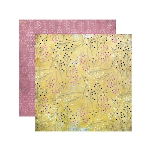 My Mind's Eye, So Sophie, gracieux, papier cartonné 2 x 30 cm, Open Your Heart, Baies rouges, papier cartonné grunge, Shabby Chic, brindilles, tiges, fantaisiste