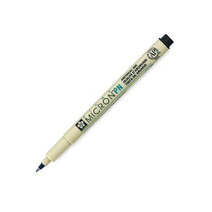 Sakura, Pigma Micron Pen, Black Ink, PN .45mm Tip, Fine Point, Permanent, Smudge Proof, Doesn&#39;t Bleed Through, Perfect For Everyday Use