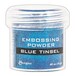 Ranger - Embossing Powder - Blue Tinsel - Add Dimension  