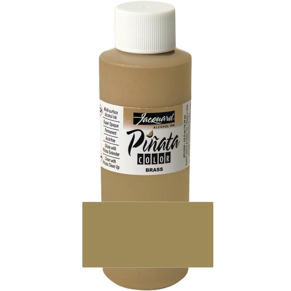 Pinata Ink Brass Alcohol Ink by Jacquard 4 oz.